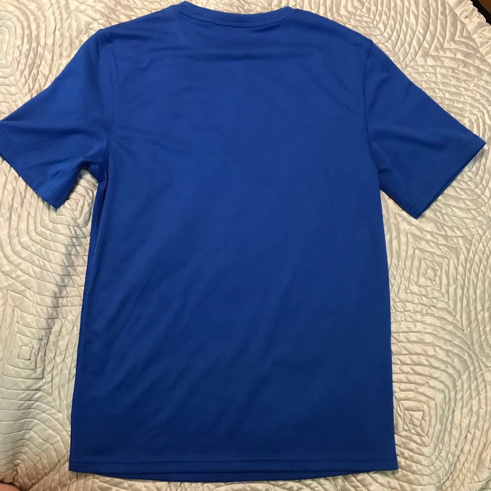 Champion Top Blue Tee Small T Duo Dry Tee Primary Blue t-shirt